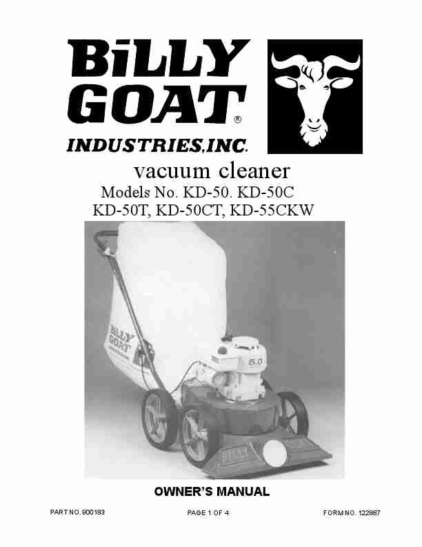 Billy Goat Vacuum Cleaner KD 50CT-page_pdf